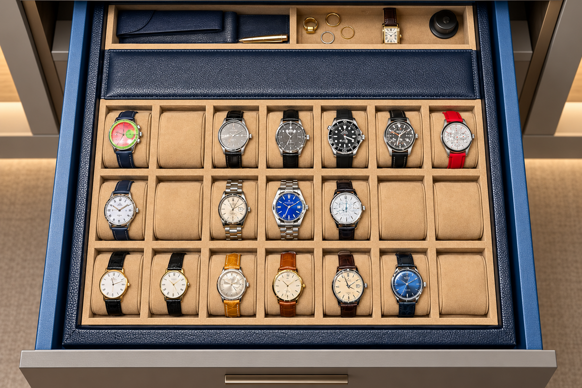 The Art of Watch Storage