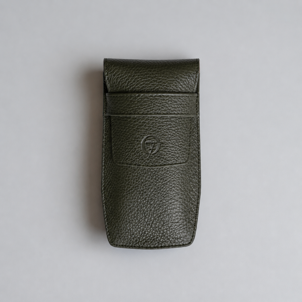 OFL Watch Pouch – Olive Green Leather