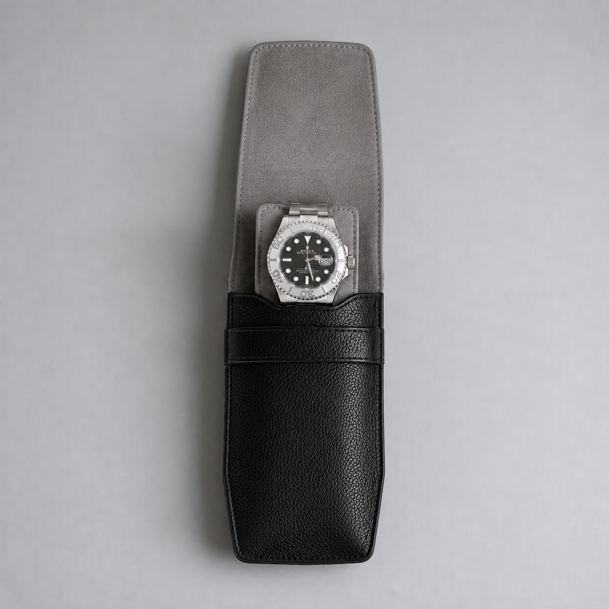 OFL Watch Pouch – Black Leather
