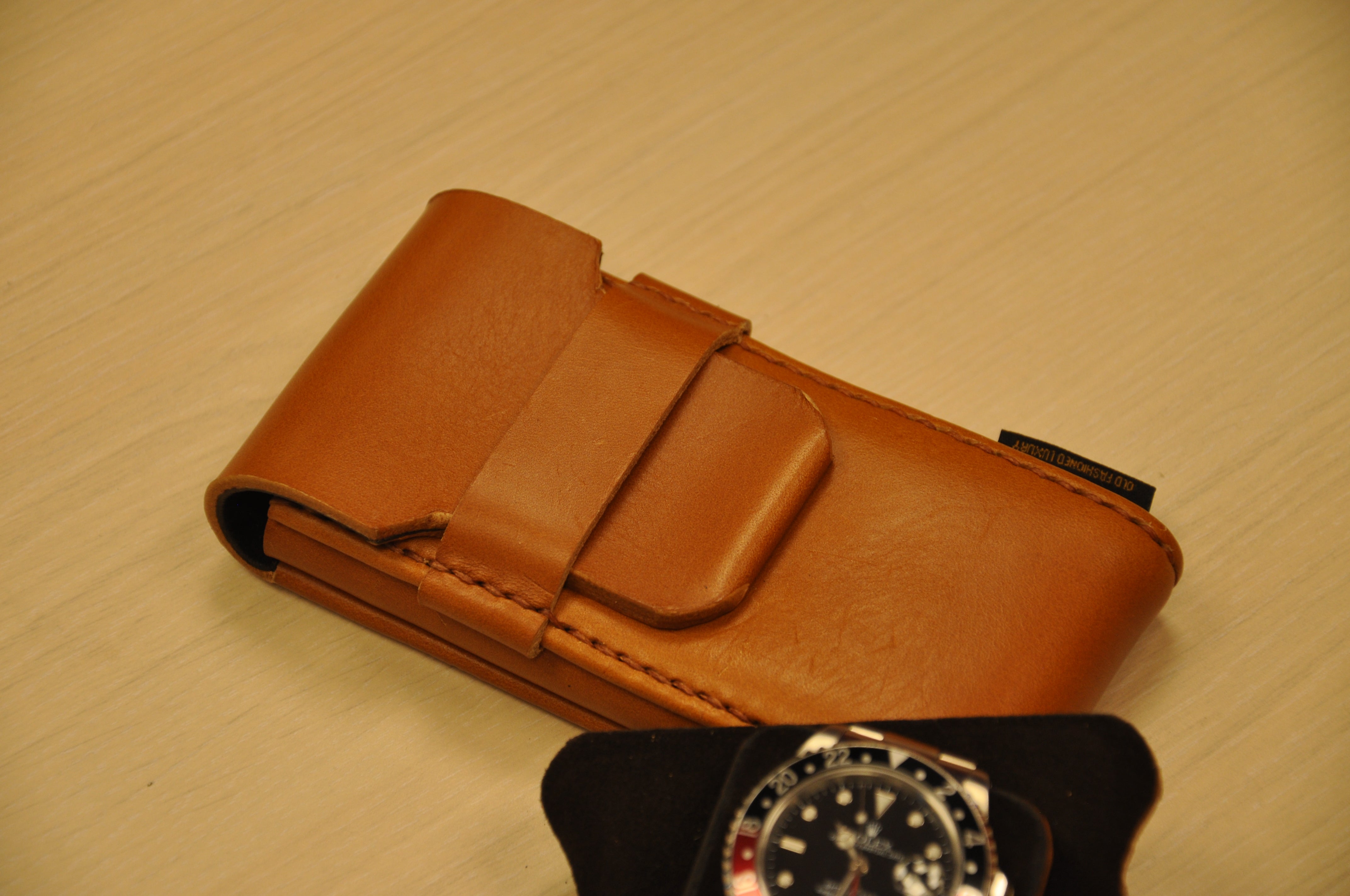 Cliff's Watch Pouch | Cognac